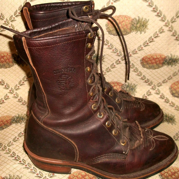 chippewa packer boots for sale